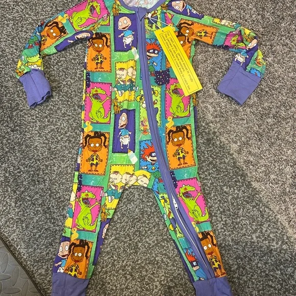 12/18m Rugrats bamboo zippie - Picture 1 of 1